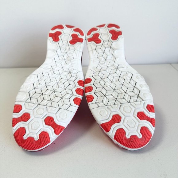 Nike Free TR Flyknit Womens Shoes Sneakers Size US 9 Orange Red Runners Jogging - Picture 13 of 16